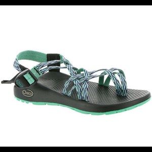 Chaco ZX2 Classic Teal Blue Sandals - Size 8